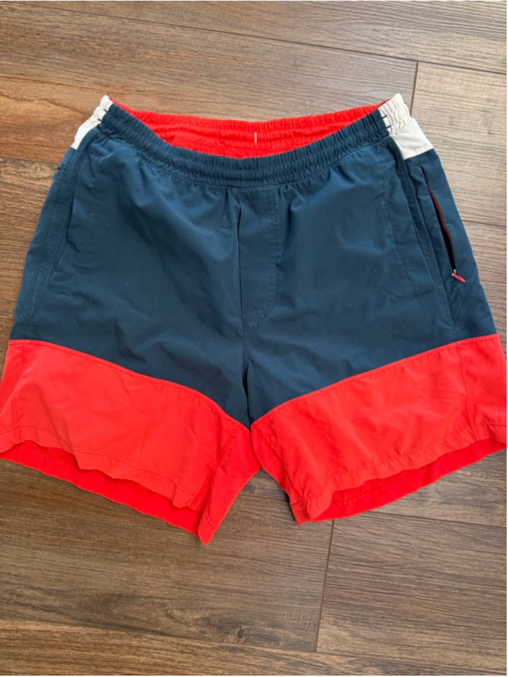 Men's Birddogs Athletic Shorts L Navy Red
